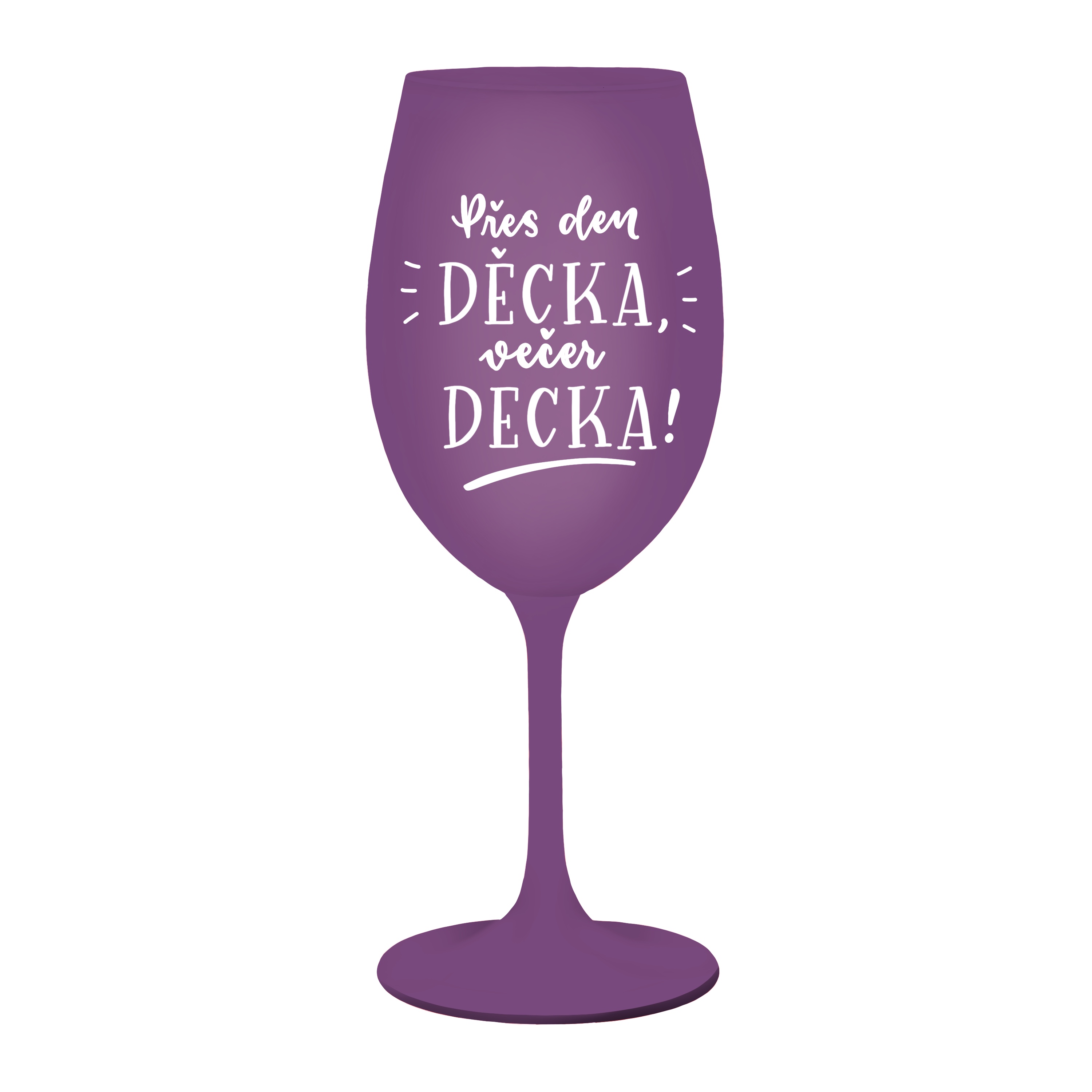 Fialová Kolorka Přes den DĚCKA, večer DECKA®