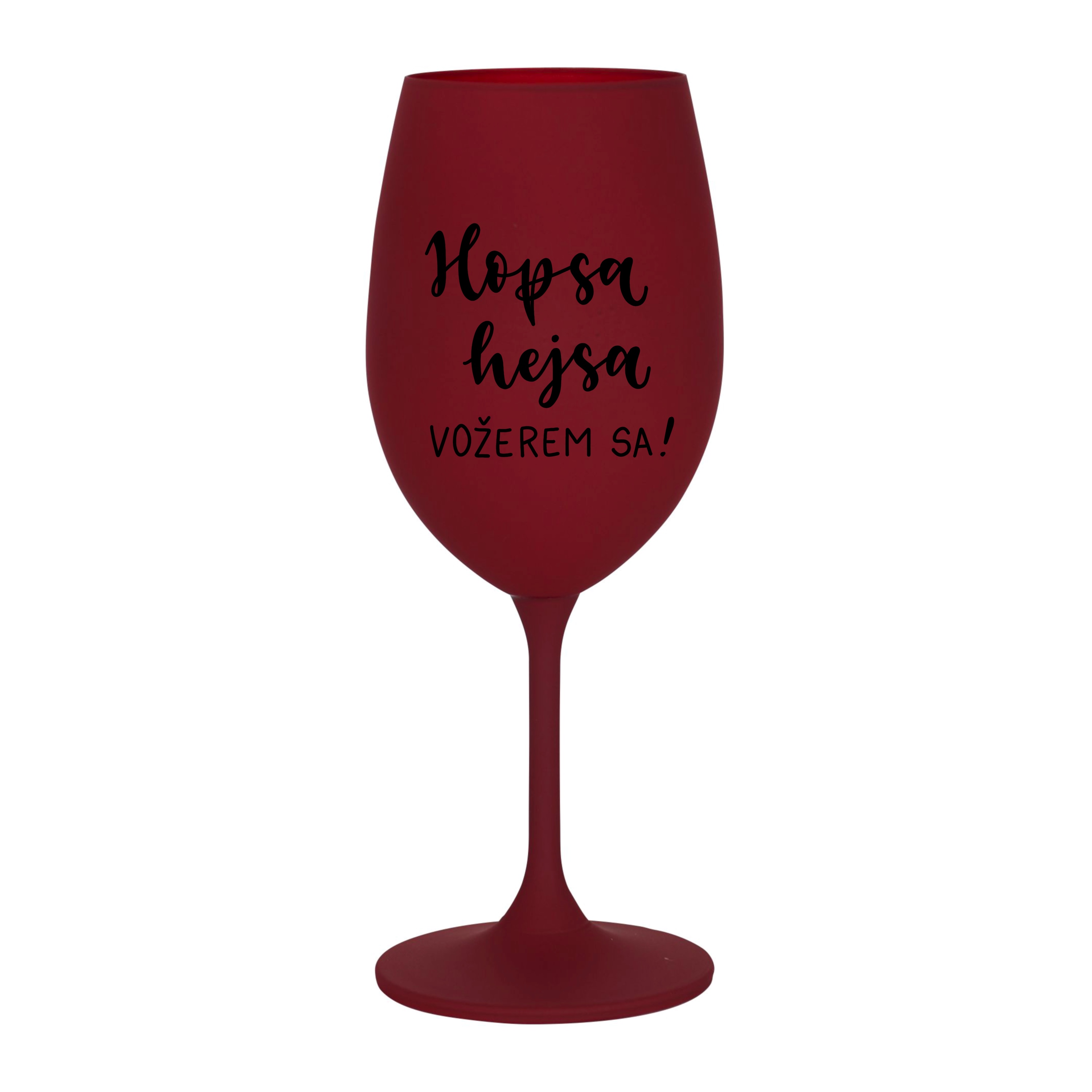 Červená Kolorka Hopsa hejsa vožerem sa!