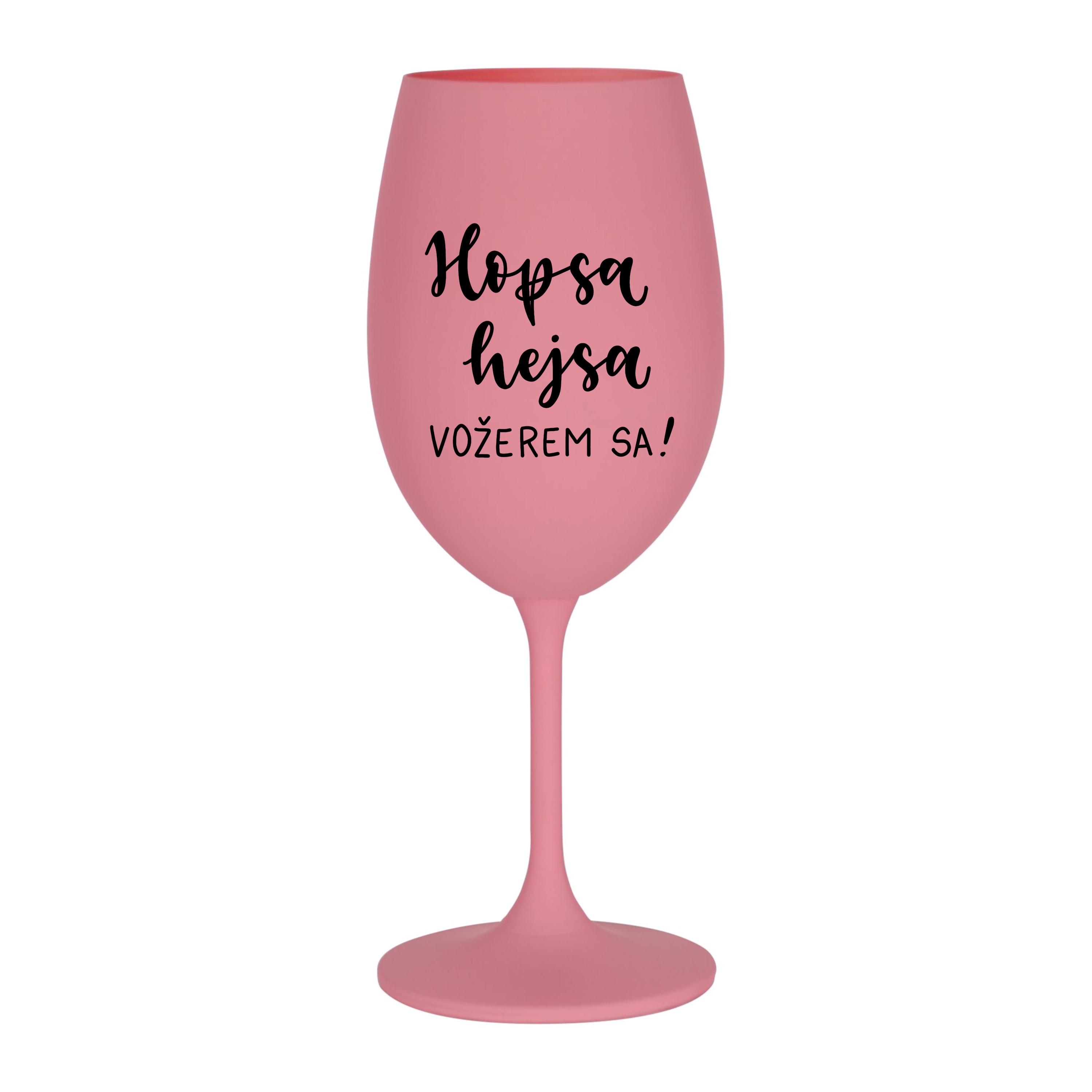 Růžová Kolorka Hopsa hejsa vožerem sa!