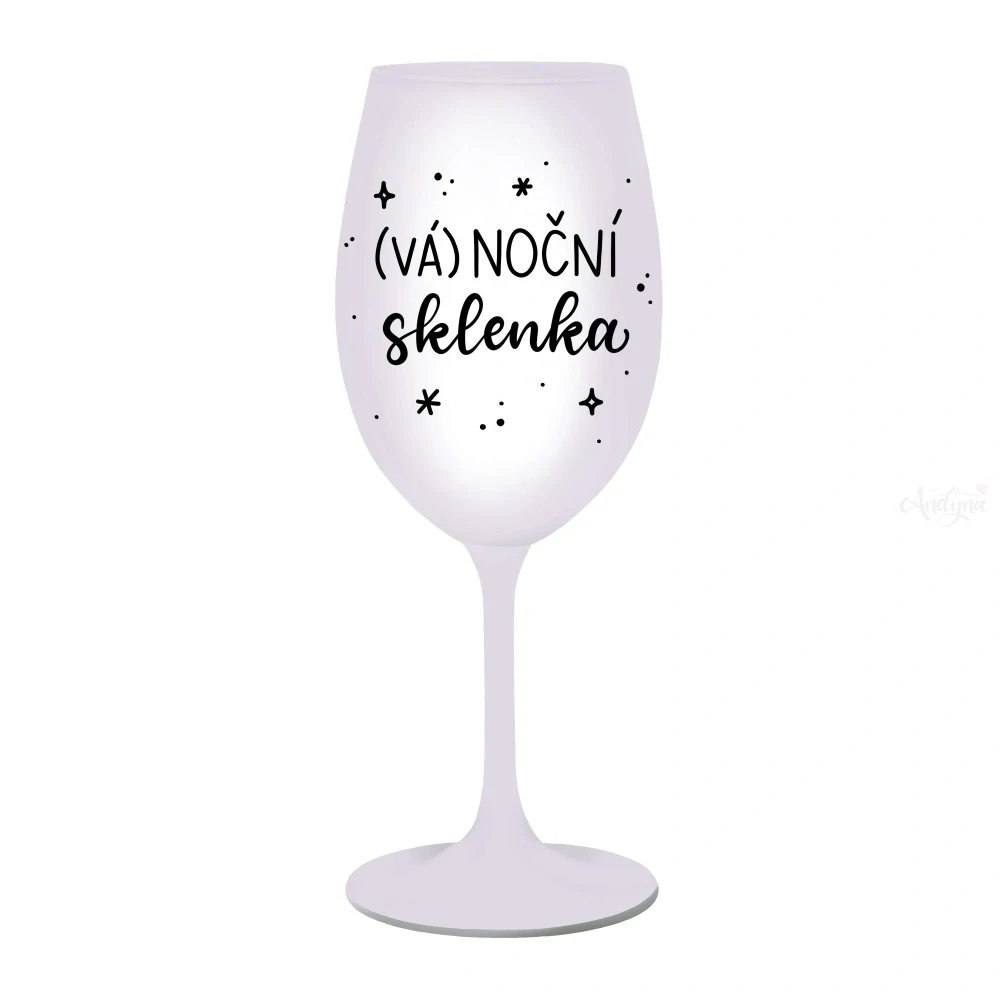 Bílá Kolorka (VÁ)NOČNÍ sklenka