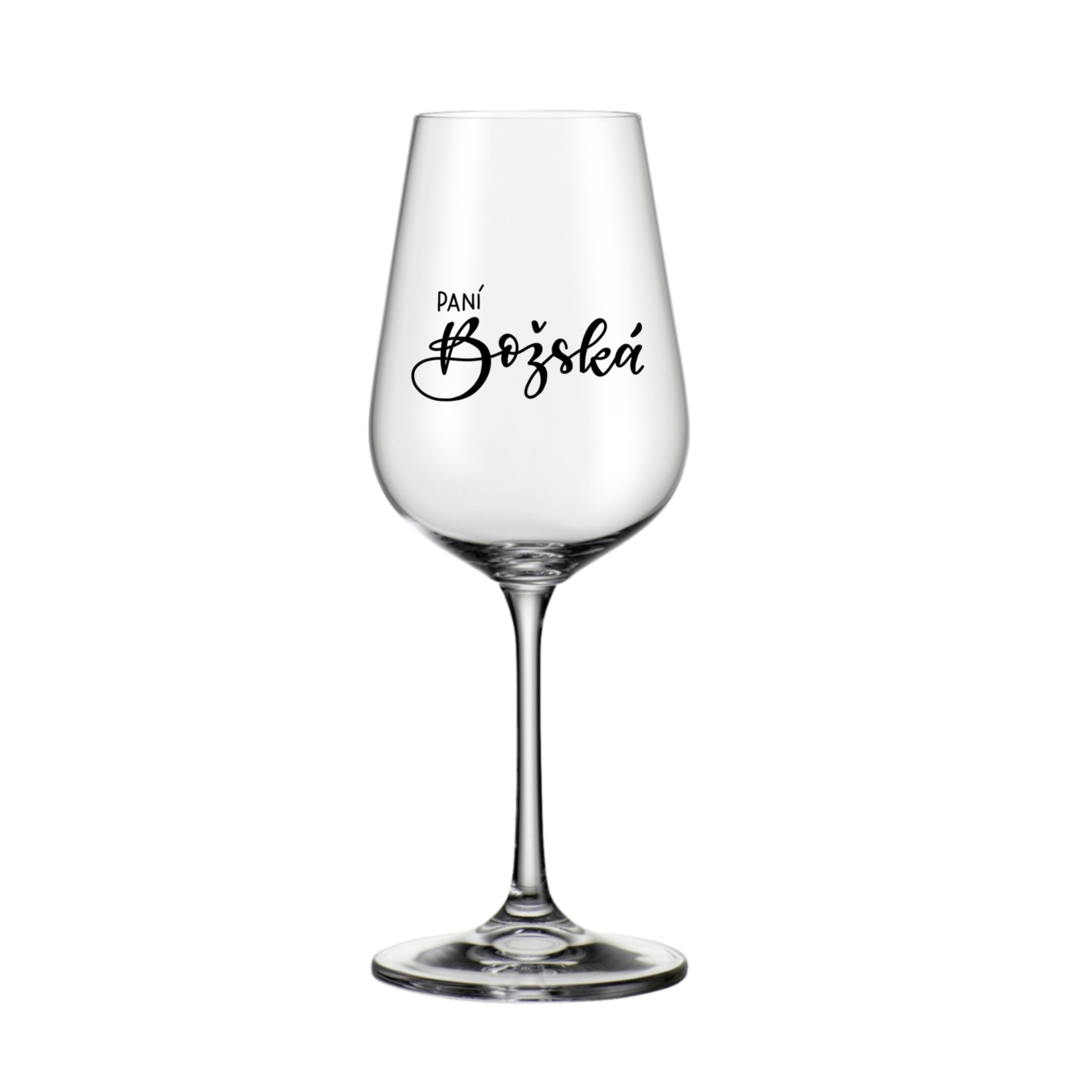 Sklenice na bílé víno Paní Božská