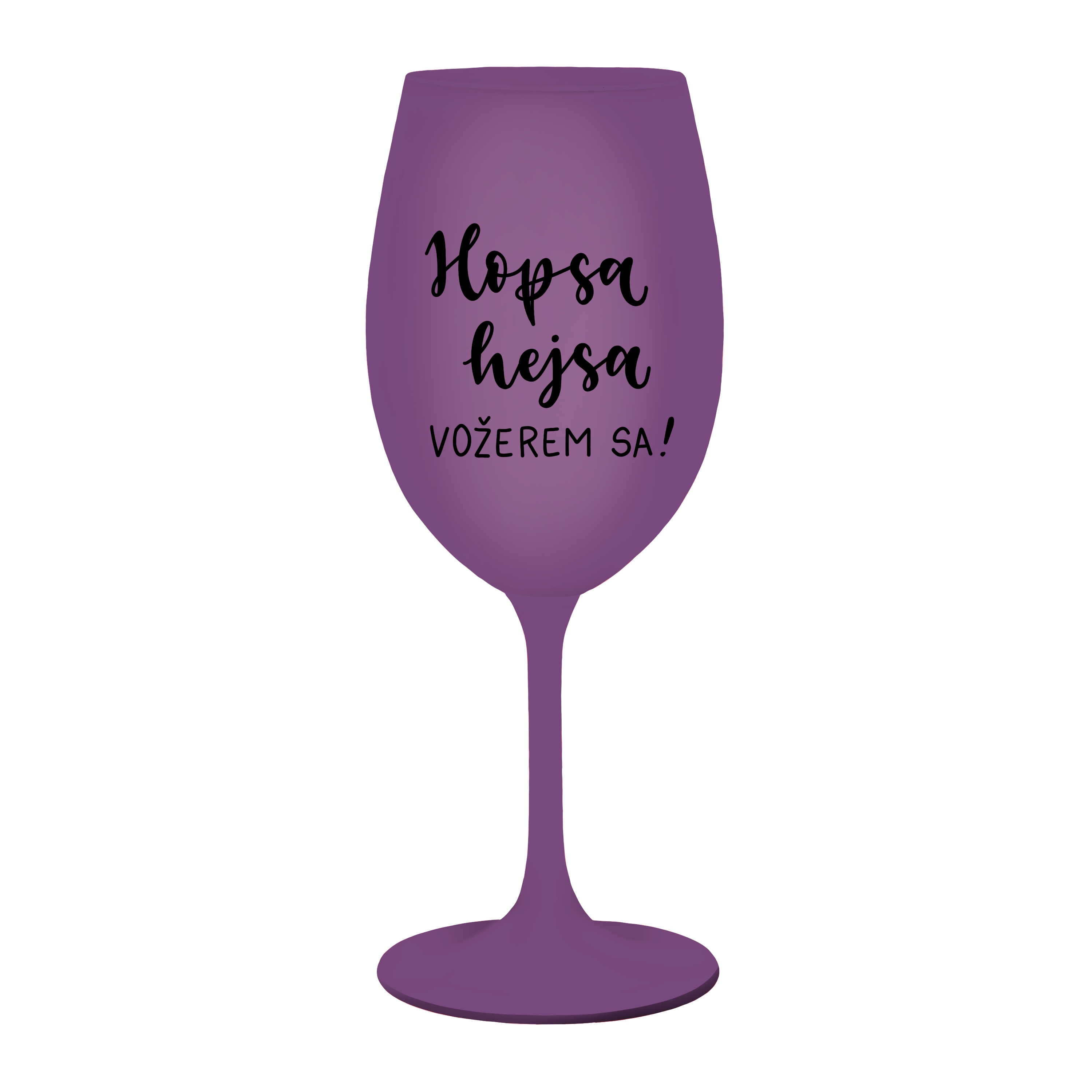 Fialová Kolorka Hopsa hejsa vožerem sa!