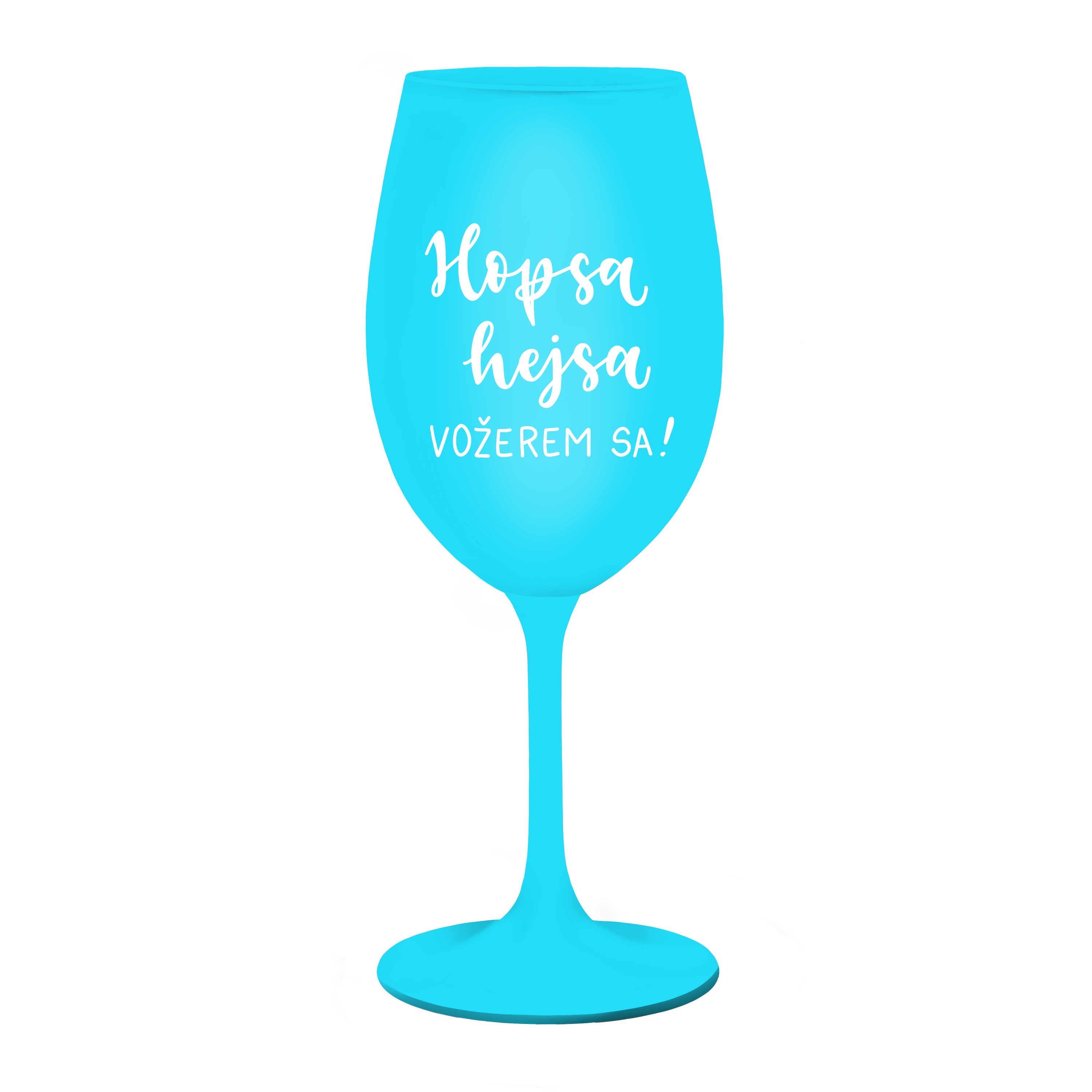 Tyrkysová Kolorka Hopsa hejsa vožerem sa!