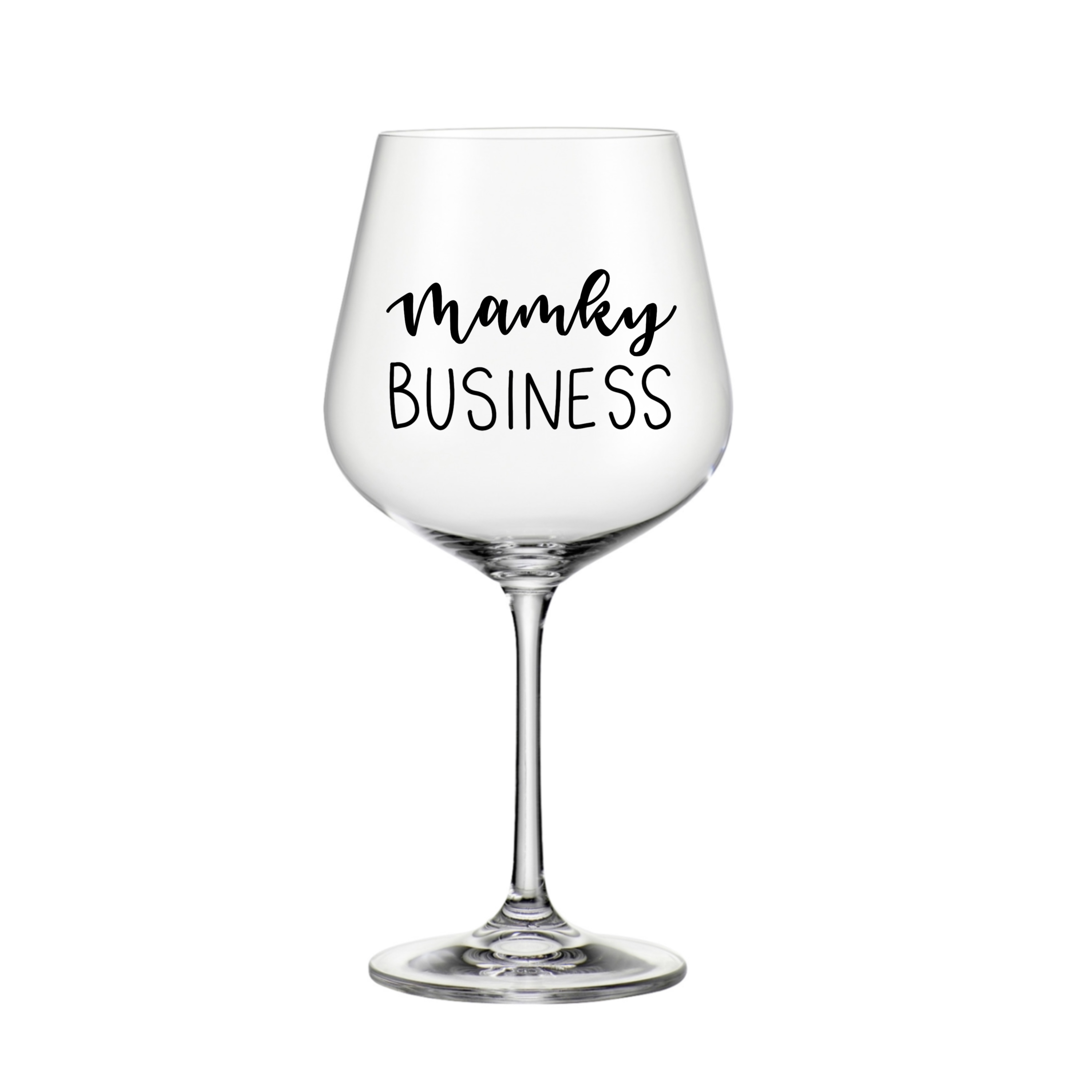 MAXI sklenice na burgundské víno Mamky business