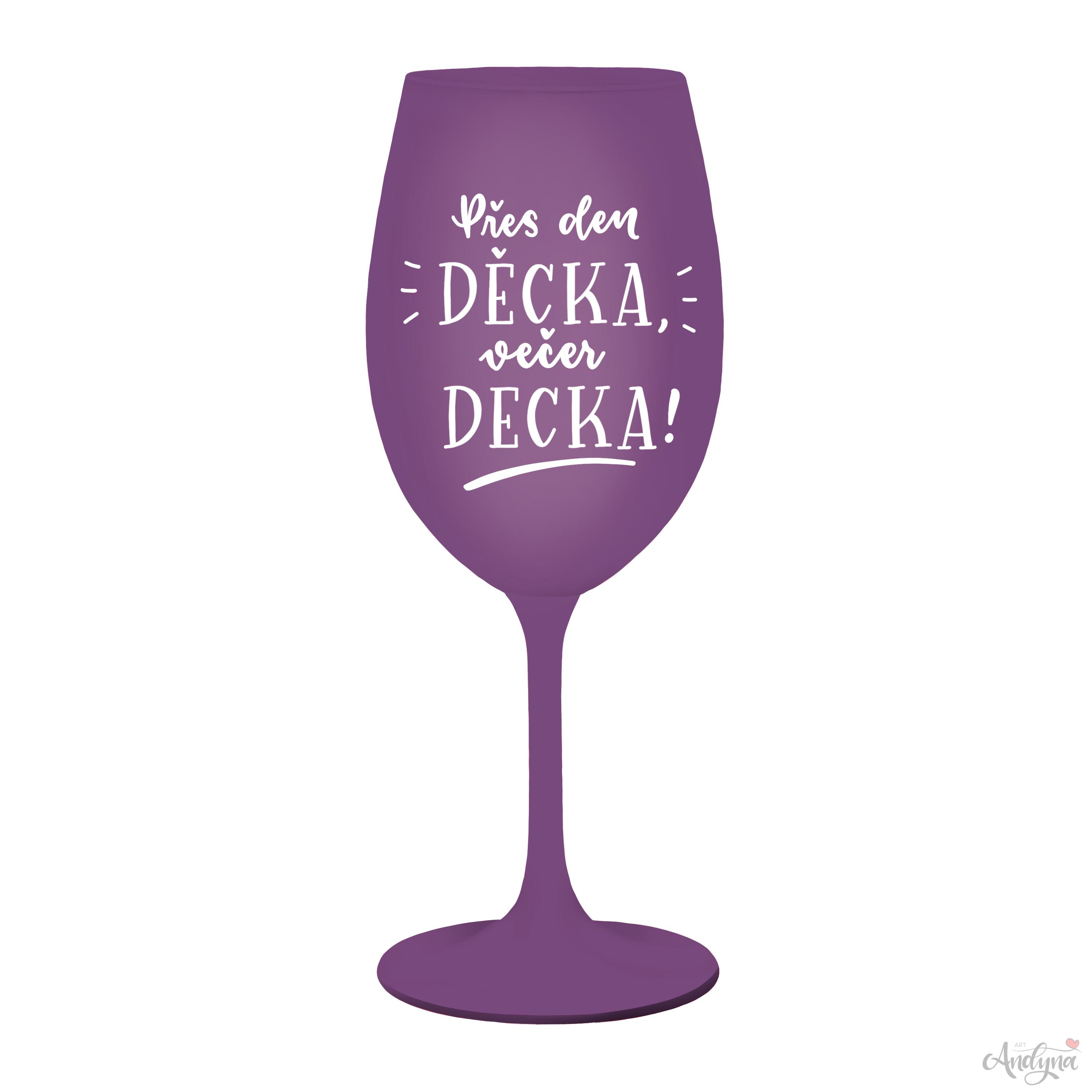 Fialová Kolorka Přes den DĚCKA, večer DECKA®