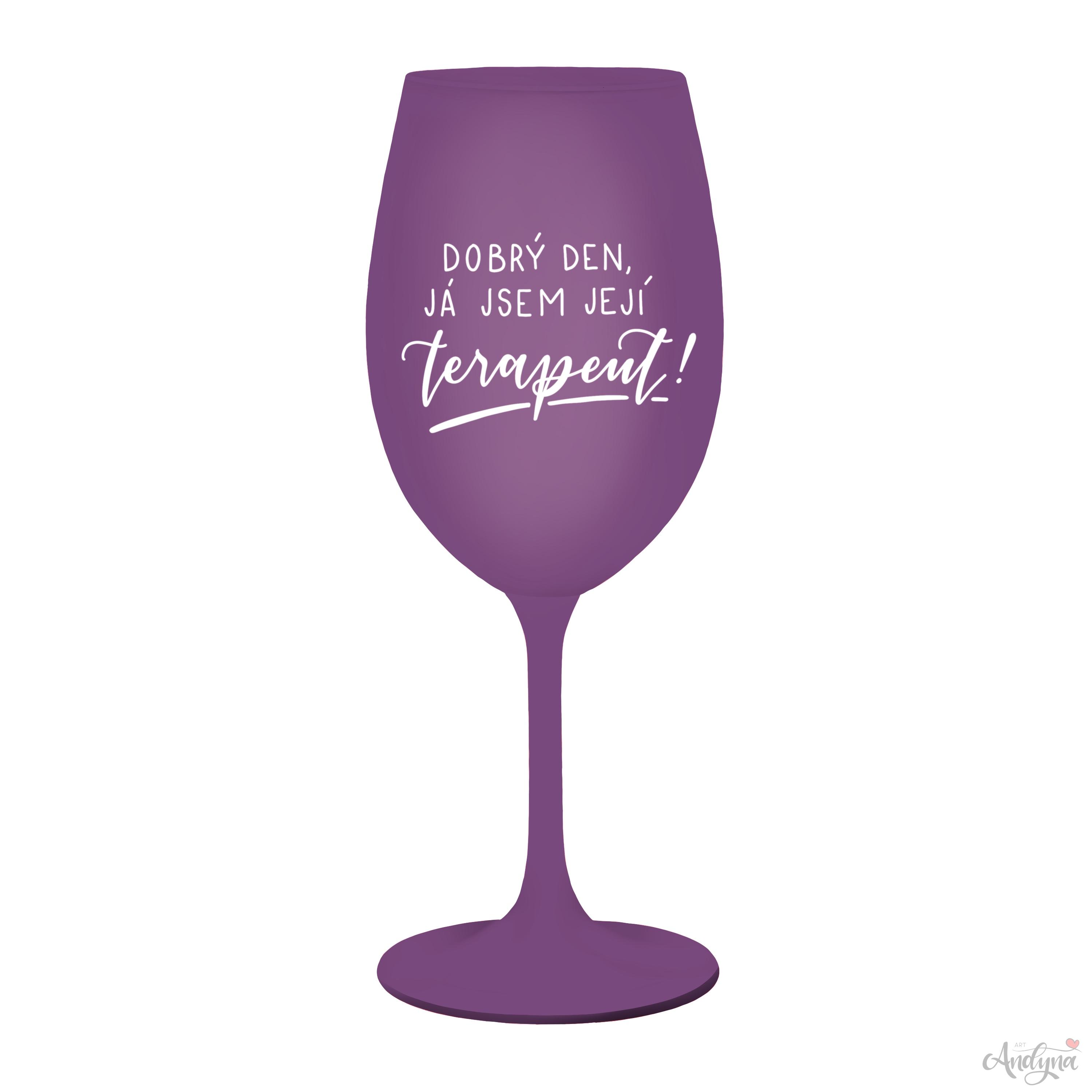 Fialová Kolorka Dobrý den, já jsem její terapeut!