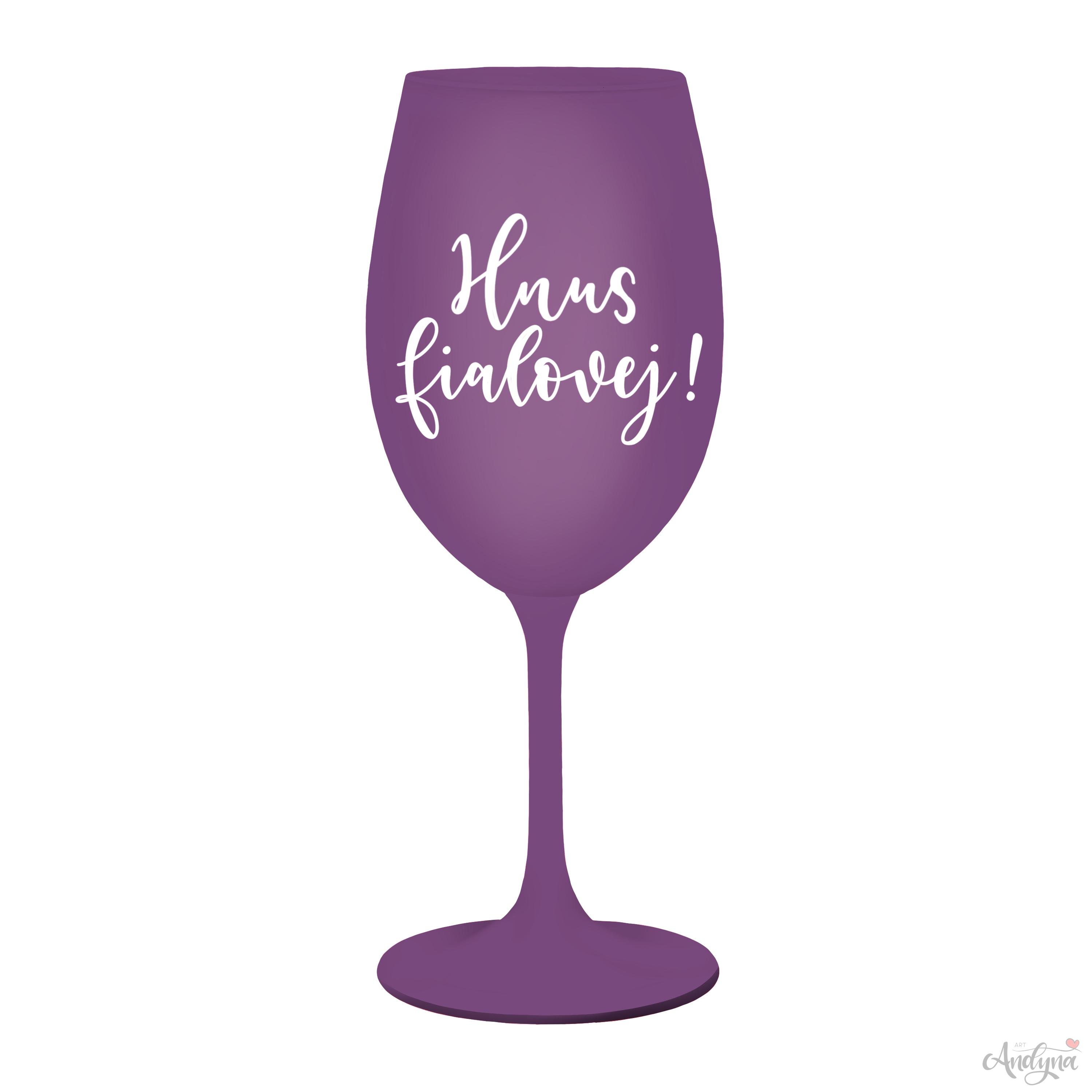 Fialová Kolorka Hnus fialovej!