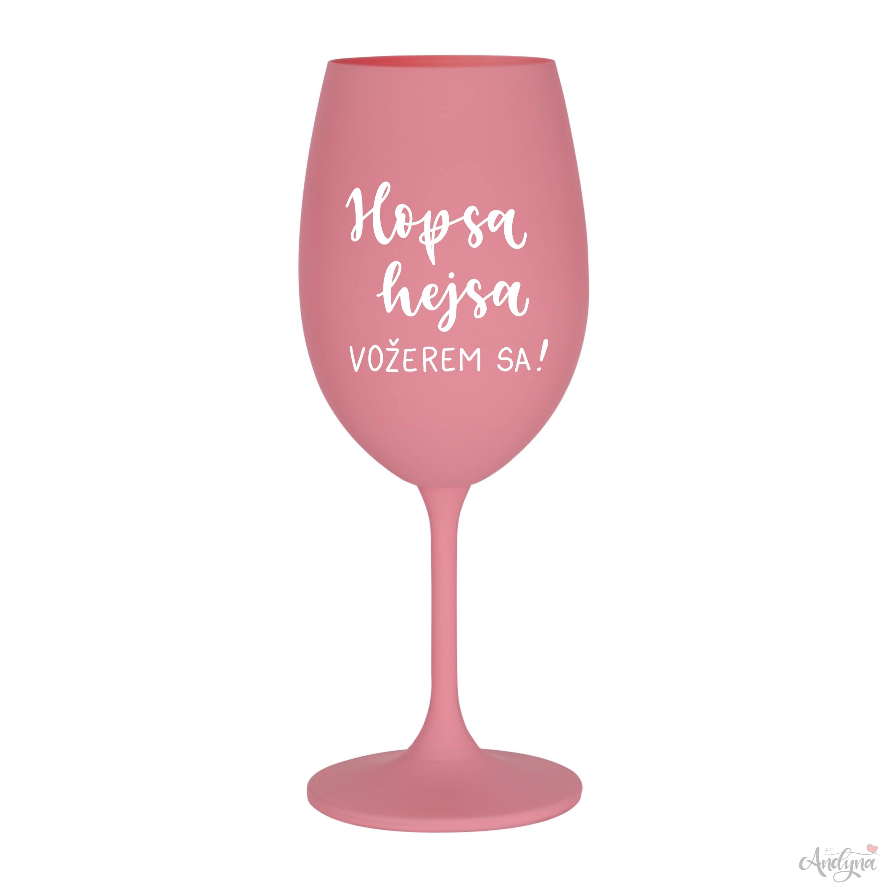 Růžová Kolorka Hopsa hejsa vožerem sa!
