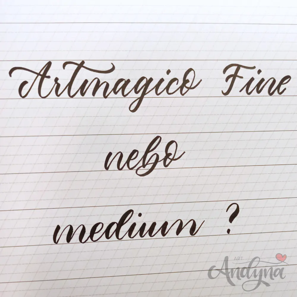 Artmagico Calligraphy Brush pen Medium