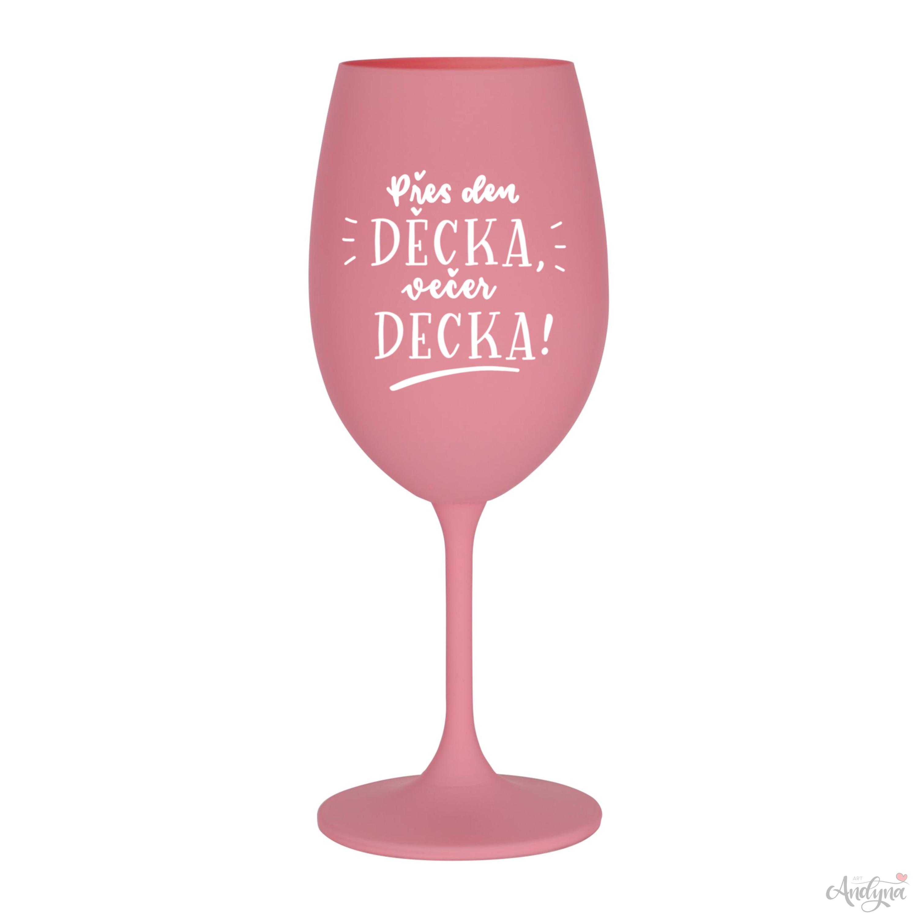 Růžová Kolorka Přes den DĚCKA, večer DECKA®