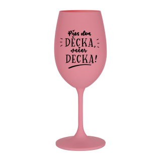 Růžová Kolorka Přes den DĚCKA, večer DECKA®